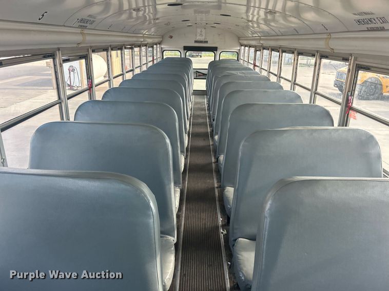 image for item DJ6300 2012 Blue Bird  school bus