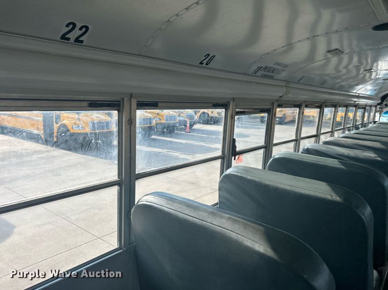 image for item DJ6300 2012 Blue Bird  school bus