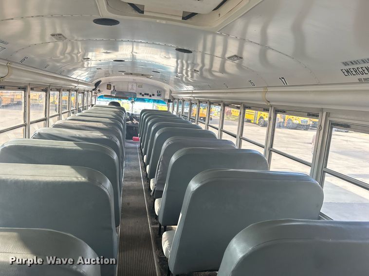 image for item DJ6300 2012 Blue Bird  school bus