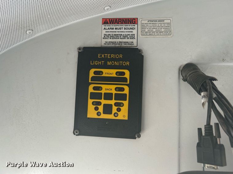 image for item DJ6300 2012 Blue Bird  school bus