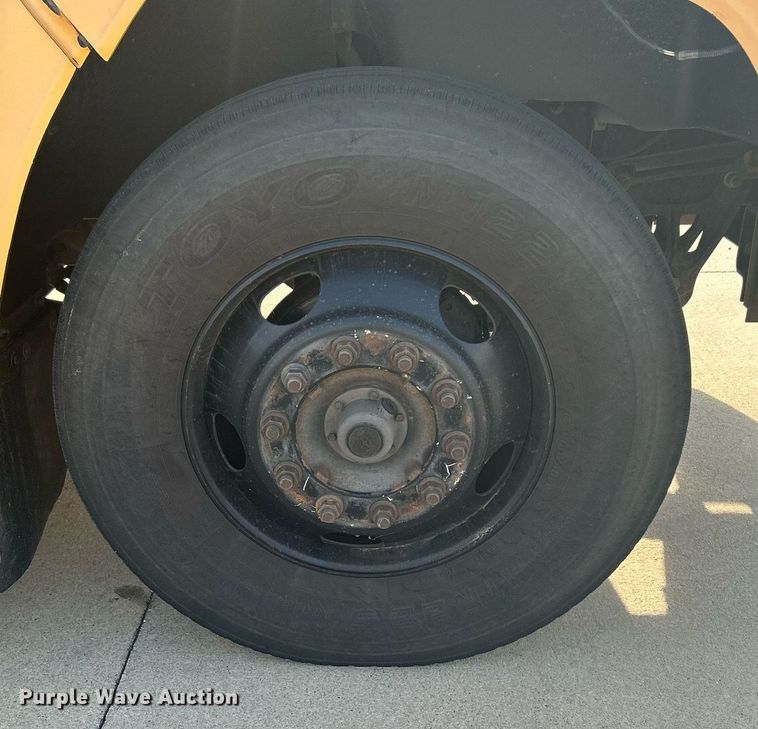 image for item DJ6300 2012 Blue Bird  school bus