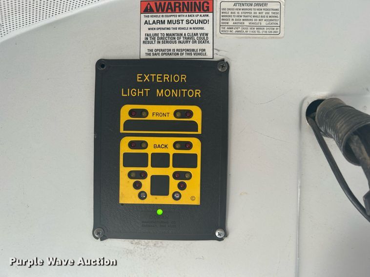 image for item DJ6302 2012 Blue Bird Vision  school bus