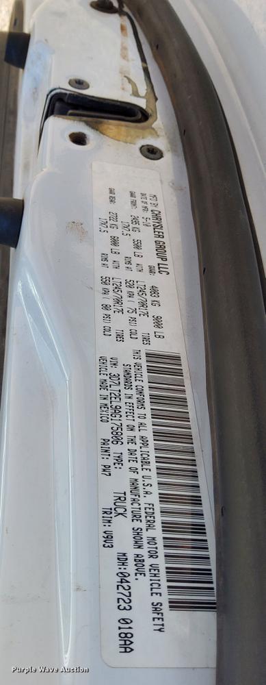 image for item DK8762 2010 Dodge Ram 2500HD  pickup truck