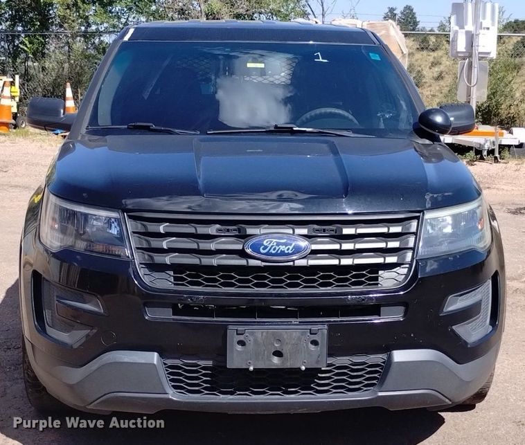 image for item DK8763 2016 Ford Explorer Police Interceptor  SUV