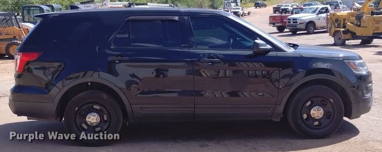 image for item DK8763 2016 Ford Explorer Police Interceptor  SUV
