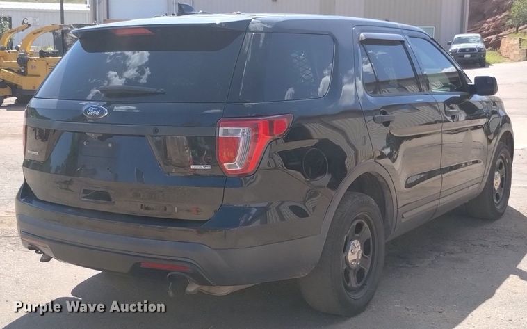 image for item DK8763 2016 Ford Explorer Police Interceptor  SUV
