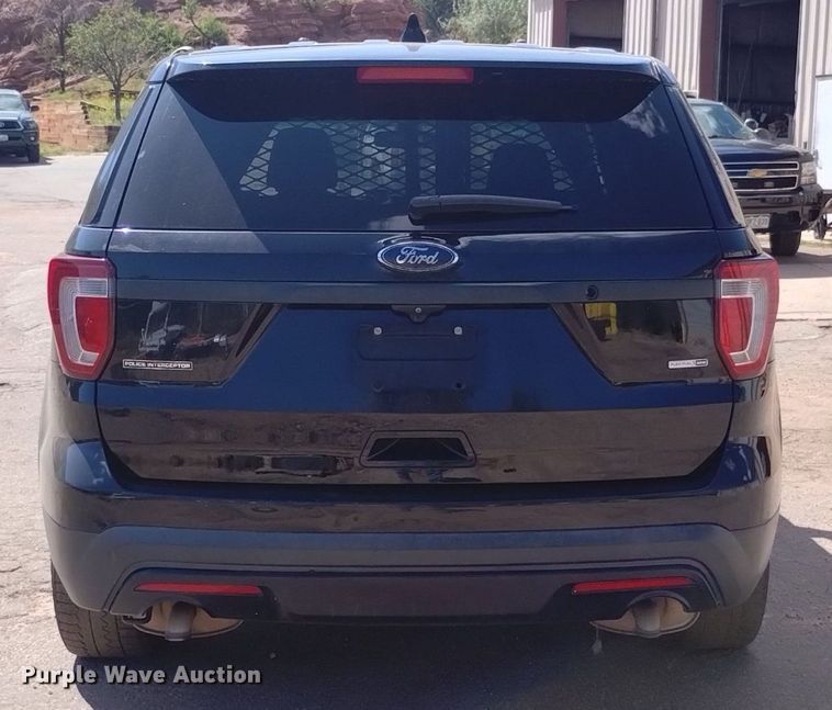 image for item DK8763 2016 Ford Explorer Police Interceptor  SUV