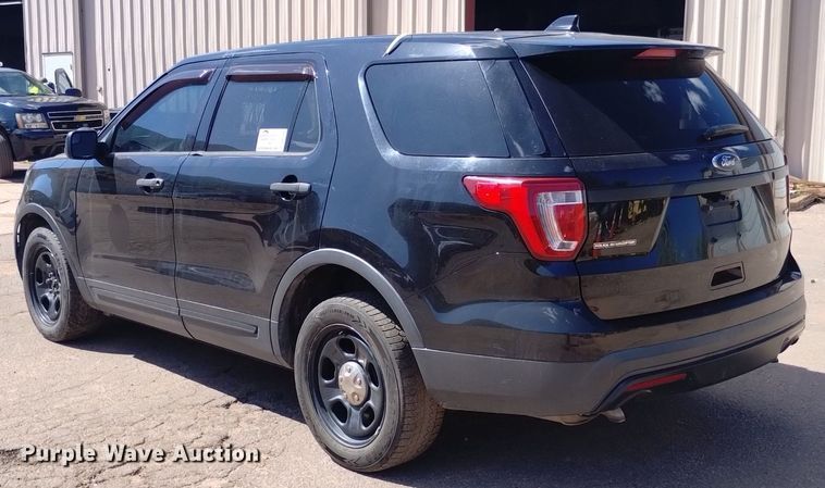 image for item DK8763 2016 Ford Explorer Police Interceptor  SUV