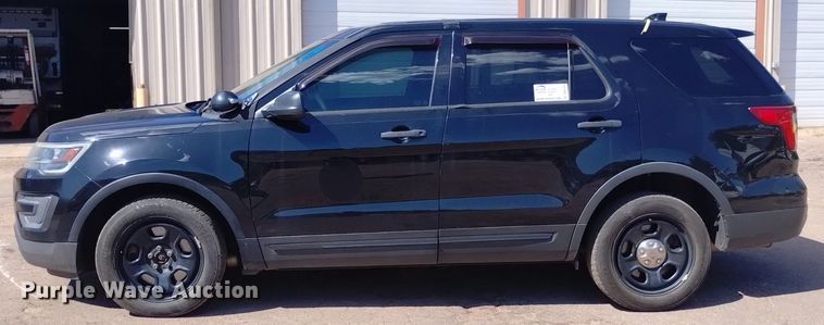 image for item DK8763 2016 Ford Explorer Police Interceptor  SUV