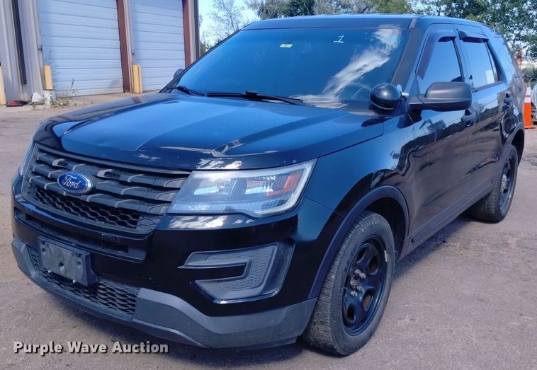 image for item DK8763 2016 Ford Explorer Police Interceptor  SUV