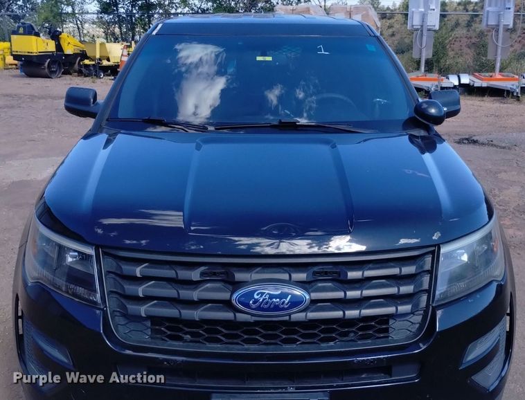 image for item DK8763 2016 Ford Explorer Police Interceptor  SUV