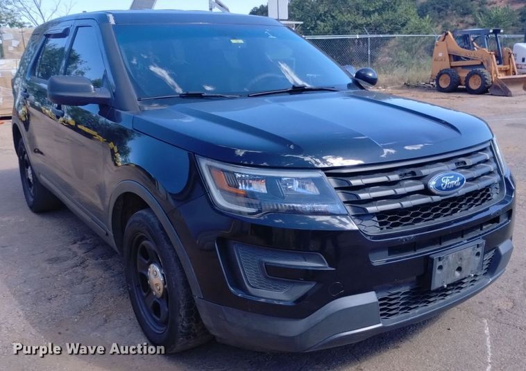 image for item DK8763 2016 Ford Explorer Police Interceptor  SUV