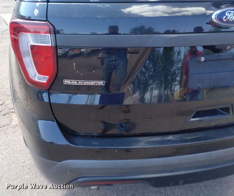 image for item DK8763 2016 Ford Explorer Police Interceptor  SUV