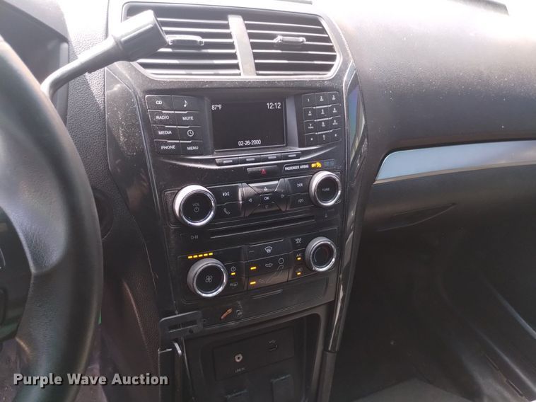 image for item DK8763 2016 Ford Explorer Police Interceptor  SUV