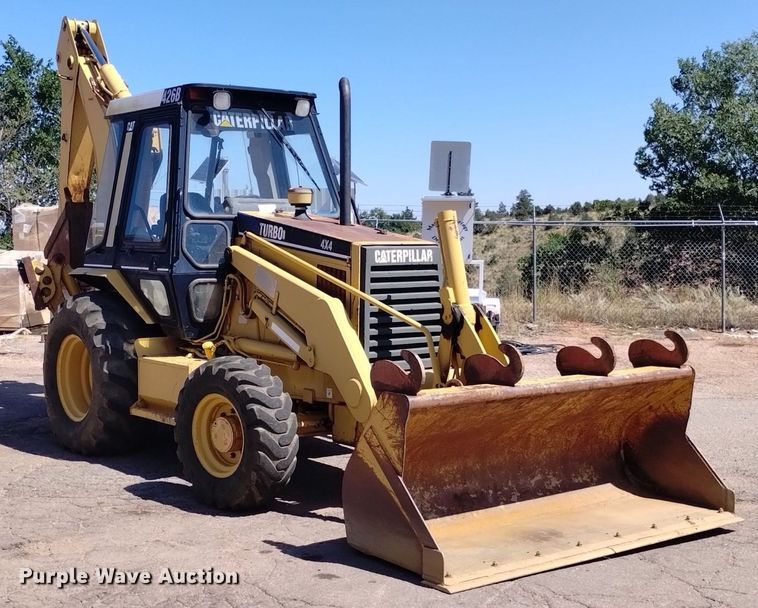 image for item DK8764 1994 Caterpillar 426B  backhoe