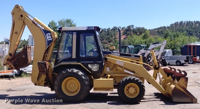 image for item DK8764 1994 Caterpillar 426B  backhoe