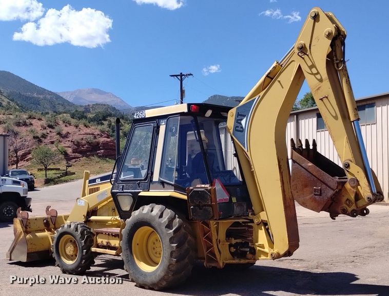 image for item DK8764 1994 Caterpillar 426B  backhoe