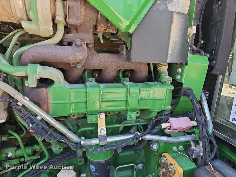 image for item DN8600 2016 John Deere 6120E  MFWD tractor