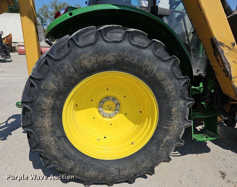 image for item DN8600 2016 John Deere 6120E  MFWD tractor