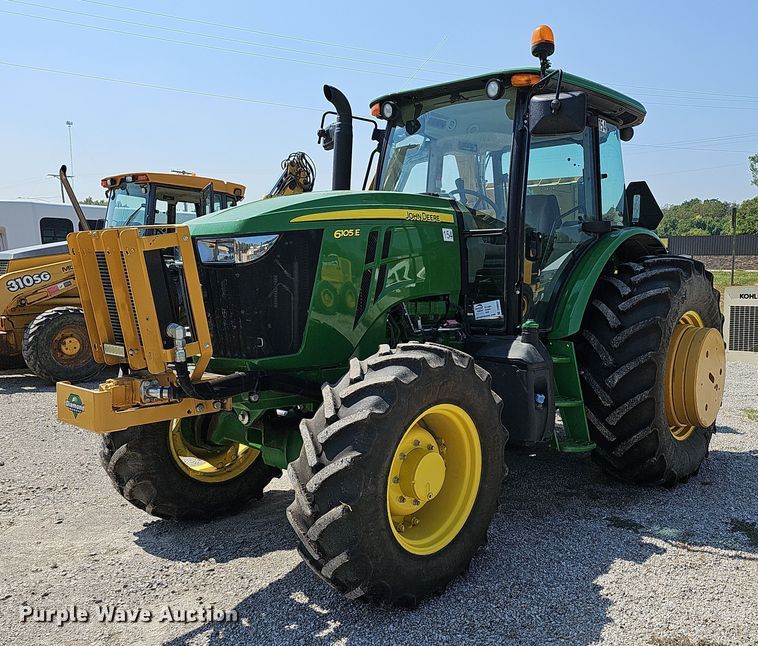 image for item DN8692 2020 John Deere 6105E  MFWD tractor