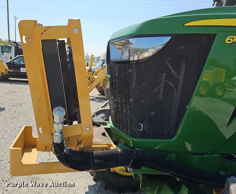 image for item DN8692 2020 John Deere 6105E  MFWD tractor