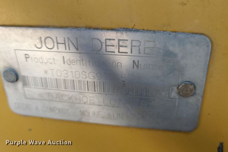 image for item DN8693 2003 John Deere 310SG  backhoe
