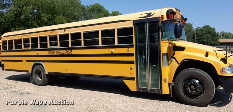 image for item DO3059 2009 Blue Bird  school bus