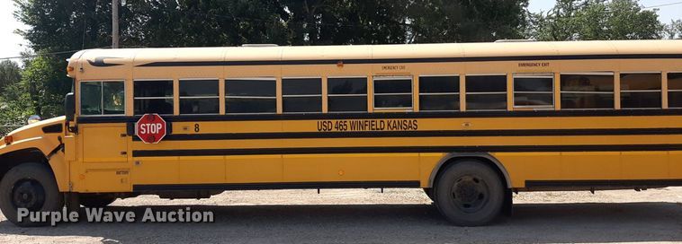image for item DO3059 2009 Blue Bird  school bus