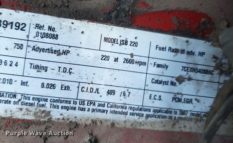 image for item DO3161 2008 Blue Bird Vision  school bus