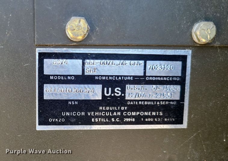 image for item DP5246 Magnum Inc. MEP007B  generator