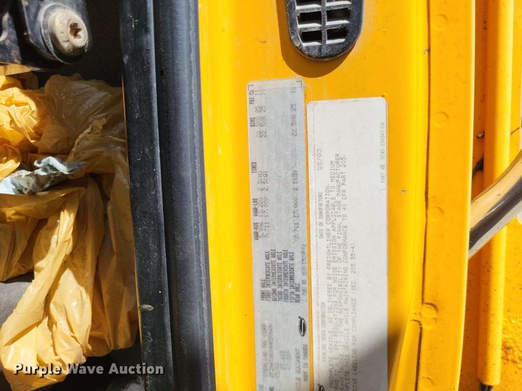 image for item DP5262 2004 Sterling L7500  dump truck