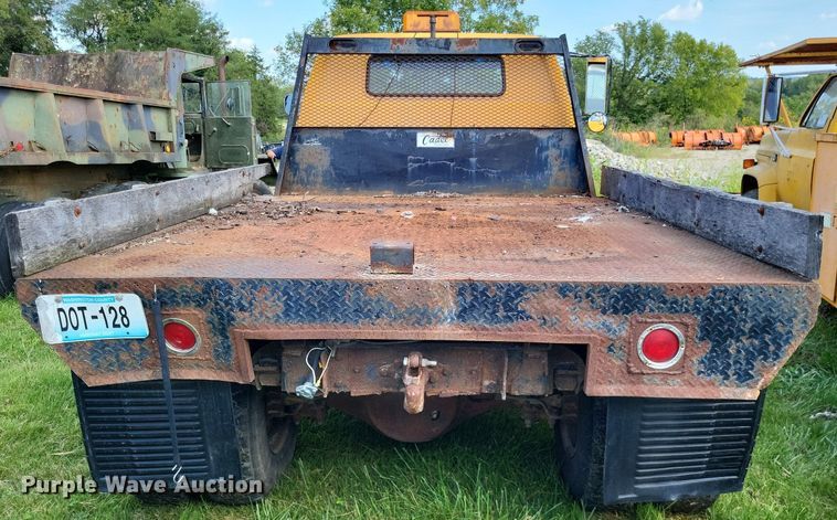 image for item DP5266 1987 Chevrolet C7  flatbed truck