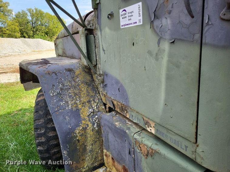 image for item DP5267 1966 Kaiser-Jeep M51A1W  dump truck