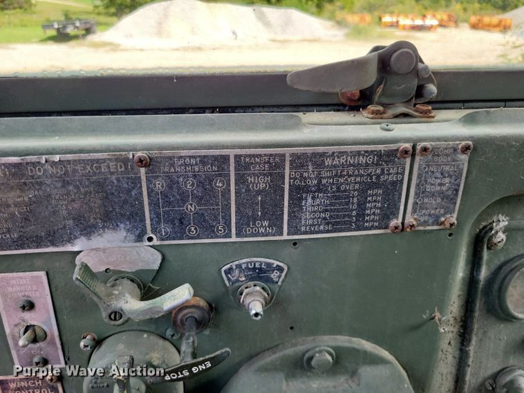 image for item DP5267 1966 Kaiser-Jeep M51A1W  dump truck