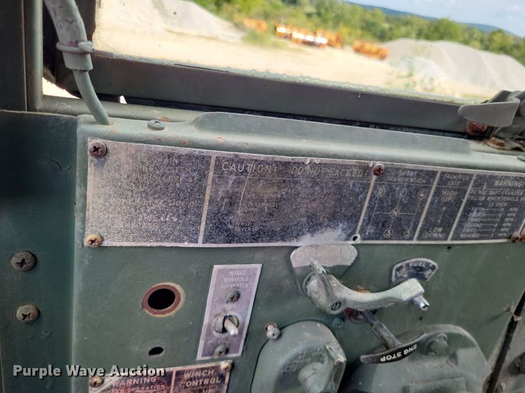 image for item DP5267 1966 Kaiser-Jeep M51A1W  dump truck