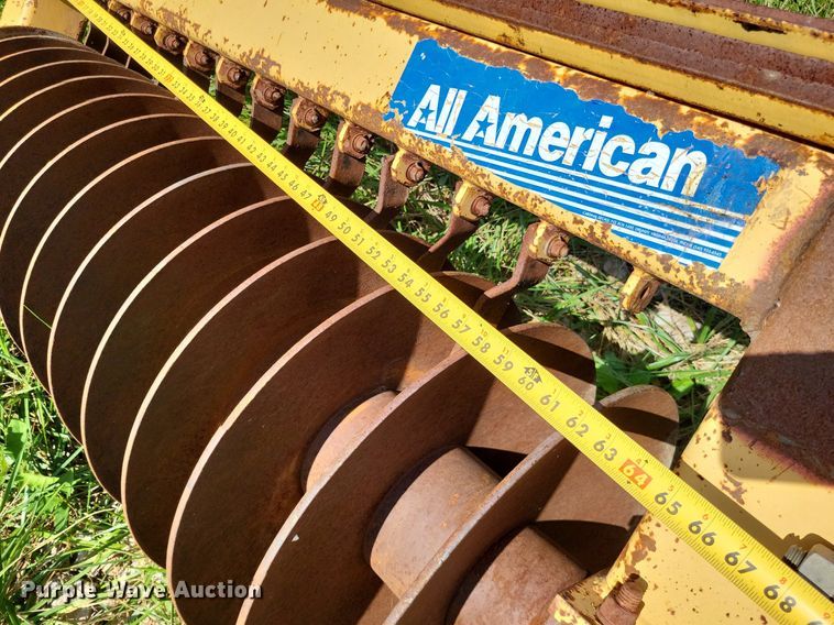 image for item DP5275 All American Disc  shoulder reclaimer