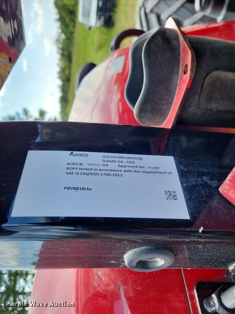 image for item DP5280 2020 Massey Ferguson 4710  MFWD tractor