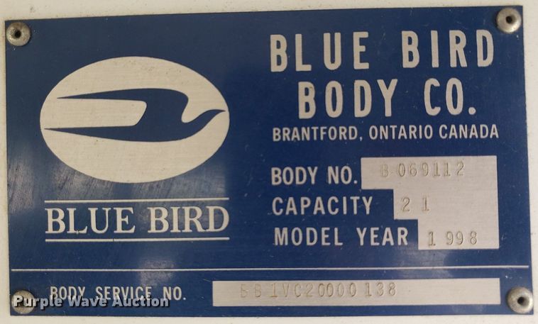 image for item DP7911 1997 Chevrolet Express  school bus