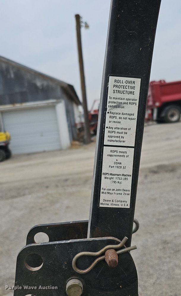 image for item DQ0300 John Deere 757 ZTrak  ZTR lawn mower