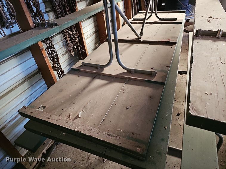 image for item DQ0332 (4) picnic tables