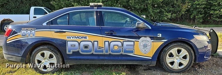 image for item DQ0335 2013 Ford Taurus Police Interceptor