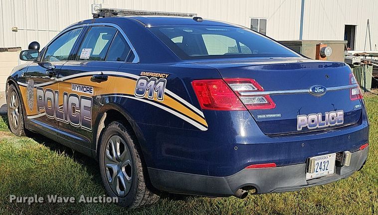 image for item DQ0335 2013 Ford Taurus Police Interceptor
