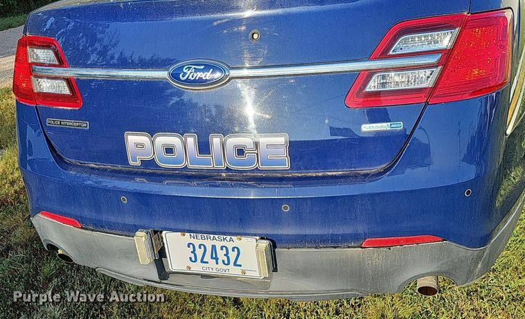 image for item DQ0335 2013 Ford Taurus Police Interceptor