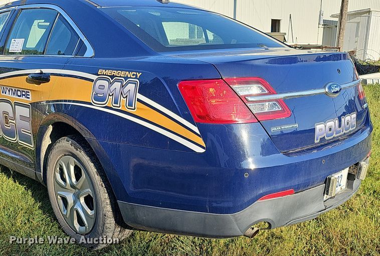 image for item DQ0335 2013 Ford Taurus Police Interceptor