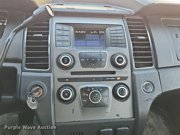 image for item DQ0335 2013 Ford Taurus Police Interceptor