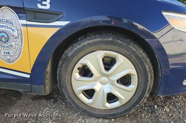 image for item DQ0335 2013 Ford Taurus Police Interceptor