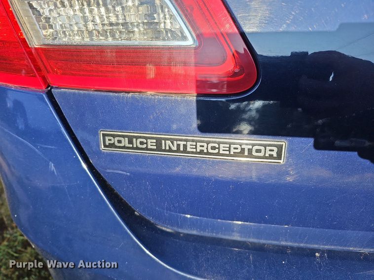 image for item DQ0335 2013 Ford Taurus Police Interceptor