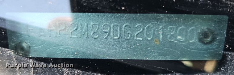 image for item DQ0335 2013 Ford Taurus Police Interceptor