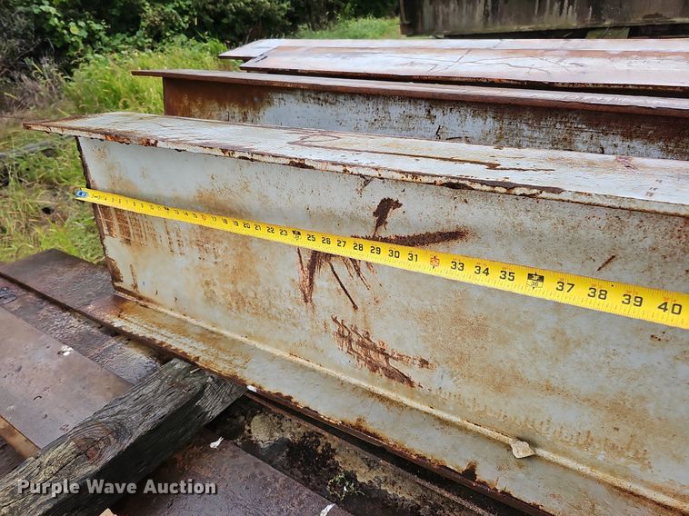 image for item DQ1112 Approximately 36 I-beams