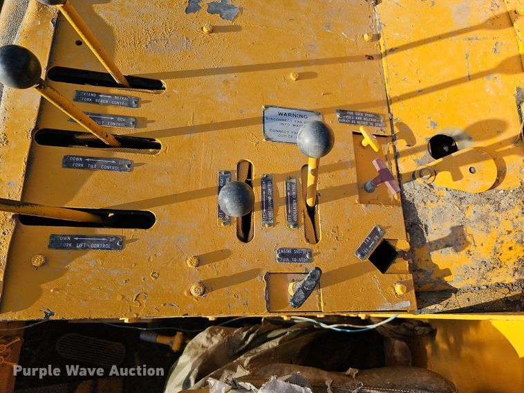 image for item DQ1113 1971 Pettibone A3520-1  forklift